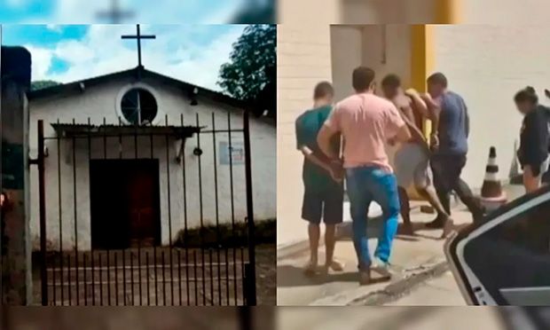 Traficantes transformam igreja em “motel do crime” e fazem sexo no altar