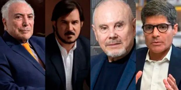 Receita aponta pagamentos do Master a Temer, Rueda, Wajngarten e ACM Neto