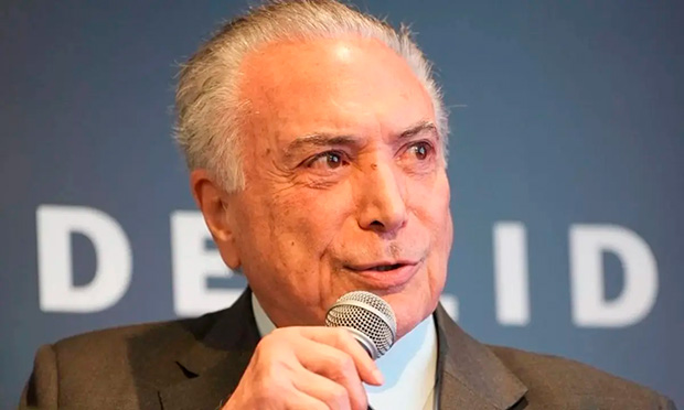Temer diz que Gilmar errou ao responder Zema: “Não deveria”