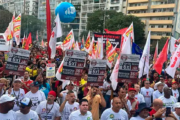 “Alcolumbre fascista, ladrão e entreguista” dá o tom em ato no Dia do Trabalho em SP