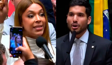 André Fernandes tenta lacrar Erika Hilton e leva invertida: “Humilhante é se tornar deputado ensinando na internet a fazer depilação íntima"