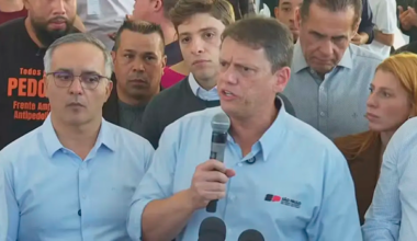“Brasileiro não tolera mais a corrupção”: a reação de Tarcísio ao caso Flávio-Vorcaro