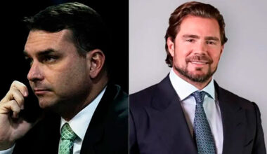 “É mentira”: Flávio negou mensagens com Vorcaro antes de reportagem do Intercept