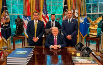 Governo divulgou nota oficial em resposta às movimentações de aliados de Bolsonaro nos EUA: “falsos patriotas”