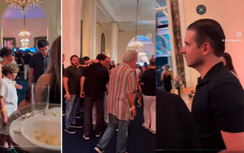 Hugo Motta é flagrado em festa em sala vip no Copacabana Palace durante show de Shakira