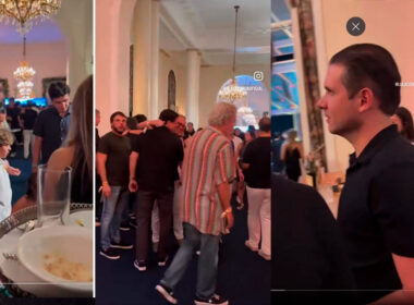 Hugo Motta é flagrado em festa em sala vip no Copacabana Palace durante show de Shakira