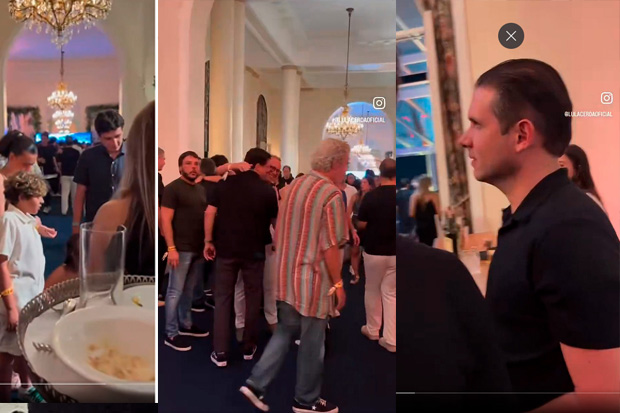 Hugo Motta é flagrado em festa em sala vip no Copacabana Palace durante show de Shakira