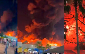 Incêndio deixa 5 mortos em parque de diversões no México