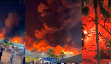 Incêndio deixa 5 mortos em parque de diversões no México
