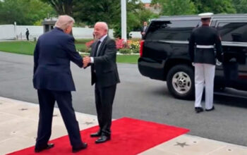 Lula e Trump se reúnem na Casa Branca para um encontro de trabalho