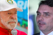 Lula lidera e Flávio Bolsonaro cai 4,7 pontos no 2º turno, diz Apex/Futura