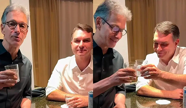 Zema descarta convite do PL e afirma que chamou Flávio Bolsonaro para vice