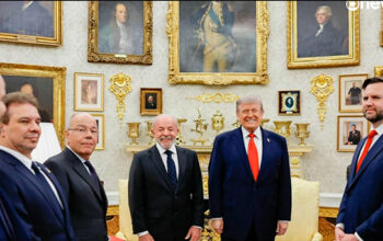 Trump chama Lula de 'muito dinâmico' e diz que reunião foi produtiva