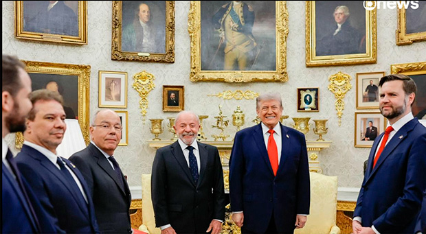Trump chama Lula de 'muito dinâmico' e diz que reunião foi produtiva