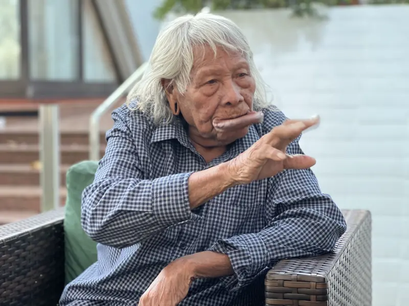 Aos 94 anos, cacique Raoni é internado na UTI com quadro grave