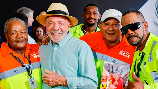 BNDES e Lula entregam das obras da nova pista da Serra das Araras na Rodovia Presidente Dutra