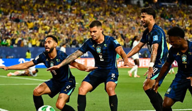 Brasil vence o Haiti por 3 a 0 e assume liderança do grupo C da Copa