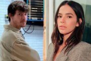 Bruna Marquezine aparece abatida em aeroporto em novo flagra com Shawn Mendes