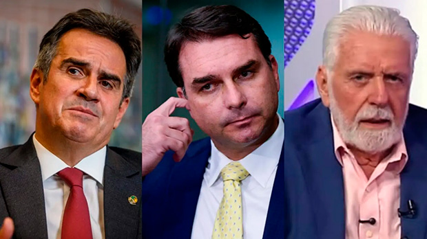 Cantanhêde cobra da PF ação contra Flávio Bolsonaro igual à feita contra Wagner e Ciro Nogueira