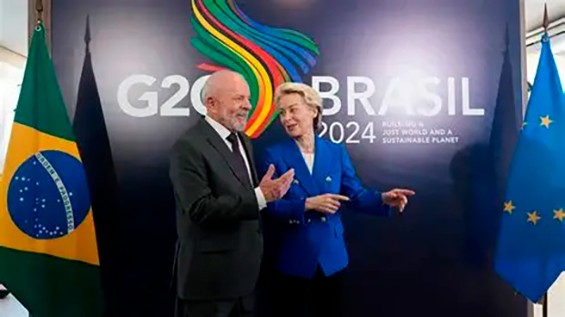 "Eu nunca fui esquerdista", diz Lula no G7