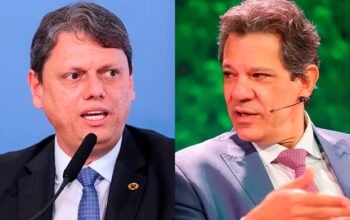 Haddad diminui diferença para Tarcísio em disputa para o governo de SP, diz nova pesquisa