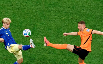 Holanda goleia Suécia por 5 a 1 e assume a liderança do grupo F da Copa do Mundo