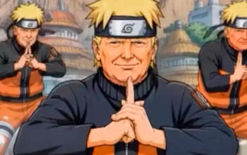 Japoneses criam petição contra Trump após aparecer como Naruto em VÍDEO de IA