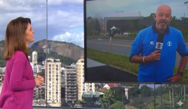 Neymar de “home office” nasceu na própria Globo com Mariana Gross e Alex Escobar - veja vídeo