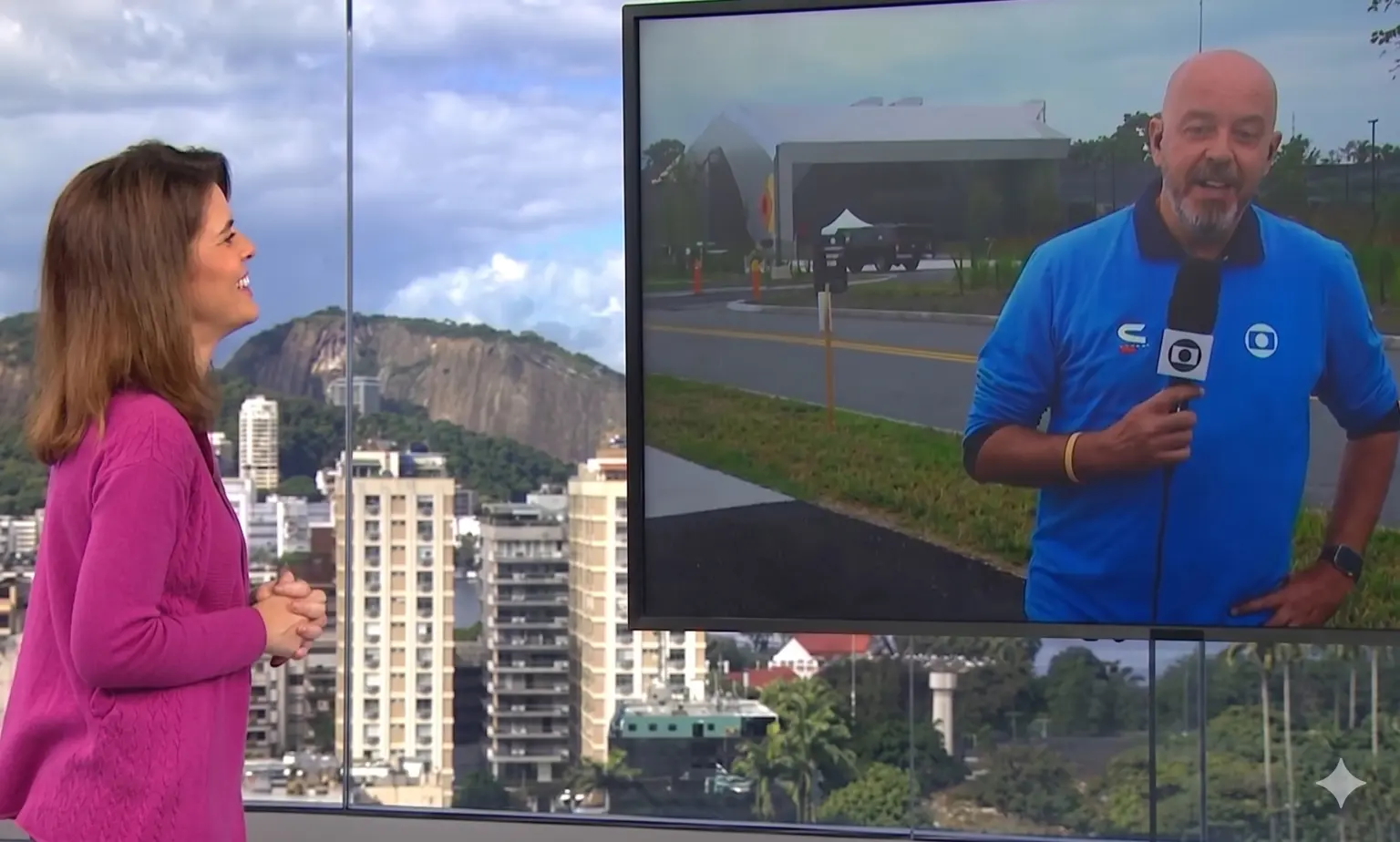 Neymar de “home office” nasceu na própria Globo com Mariana Gross e Alex Escobar - veja vídeo