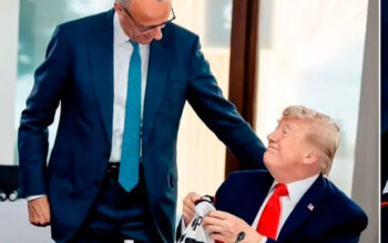 No G7, Merz bajula Trump com ‘camisa 47’ da Alemanha e mensagem de apoio