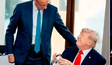 No G7, Merz bajula Trump com ‘camisa 47’ da Alemanha e mensagem de apoio
