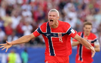 Noruega goleia Iraque por 4 x1 em retorno à Copa; Haaland marcou dois gols
