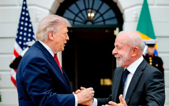 Trump cumprimenta Lula e diz: "good job"