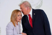 Meloni desmente Trump sobre ter “implorado” por foto: “Declarações inventadas”