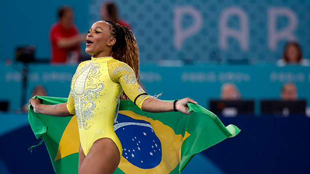 Rebeca Andrade conquista ouro no salto e brilha no Pan-Americano de Ginástica