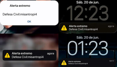 Sistema da Defesa Civil é suspenso após invasão e disparo falso