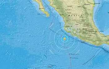 Terremoto de magnitude 6,0 atinge a costa do México.