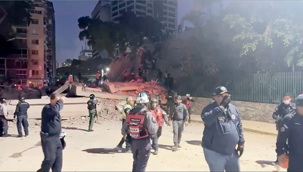 Terremotos derrubam prédios e causam destruição na Venezuela