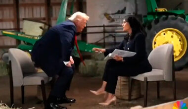Trump abandona entrevista após ser cobrado a apresentar provas de fraude eleitoral
