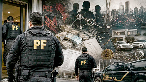 Alvos da PF ligados ao PCC movimentaram R$ 10 bilhões