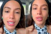Anitta chora em dia de lançamento de 'Equilibrium II'