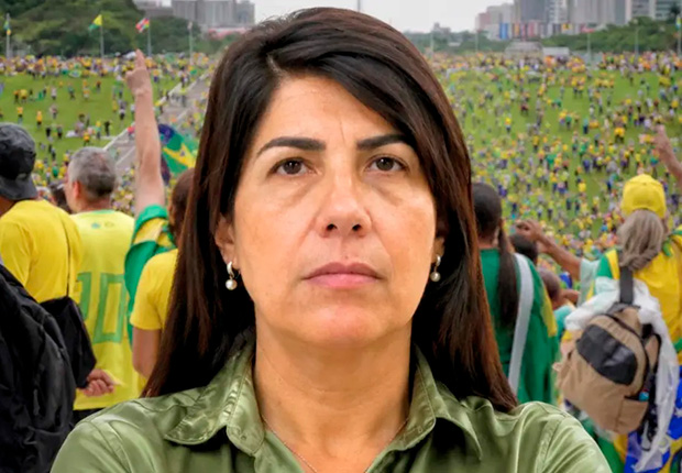 Bolsonarista foragida tinha foto de perfil do AI-5 no WhatsApp