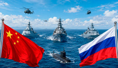China e Rússia farão exercício naval conjunto para responder a ameaças marítimas