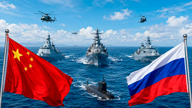 China e Rússia farão exercício naval conjunto para responder a ameaças marítimas