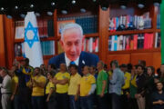 Flávio Bolsonaro exibe apoio de Netanyahu, o maior assassino do século 21