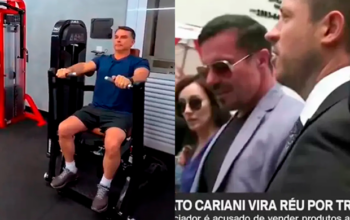Flávio Bolsonaro grava vídeo com réu por ligação com o PCC e tráfico de drogas