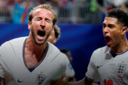 Inglaterra vence de virada a RD Congo por 2 a 1  com Kane decisivo