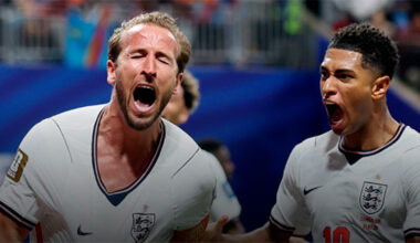 Inglaterra vence de virada a RD Congo por 2 a 1  com Kane decisivo