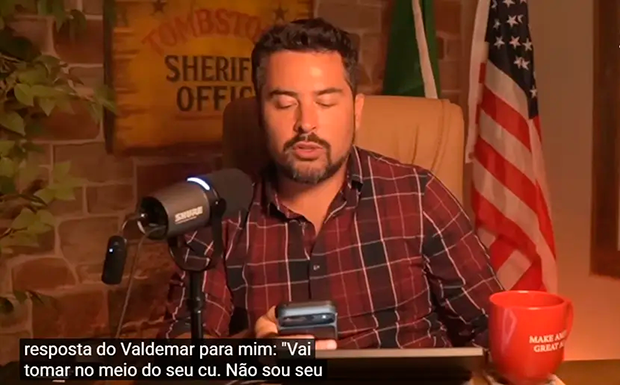 Paulo Figueiredo revela briga com Valdemar: “Vai tomar no c*! Não sou seu empregado!”