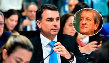 Flávio Bolsonaro sai em defesa de Valdemar e diz que PF atua de “forma seletiva”